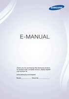 Samsung UN60F7050AFXZA TV Operating Manual